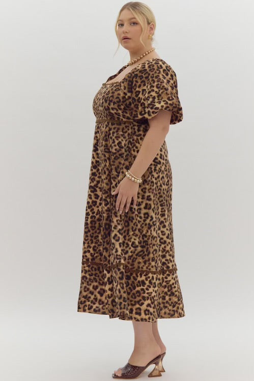 Leopard Maxi Dress