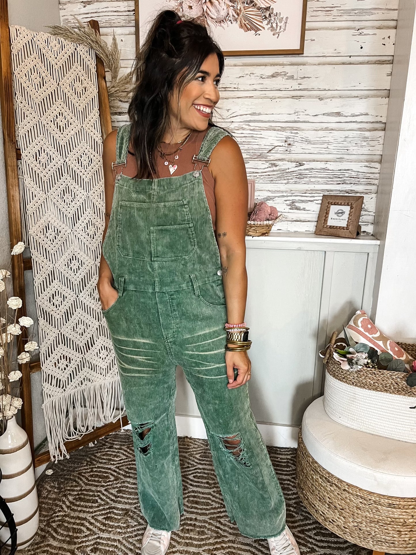 Freya Corduroy Overalls