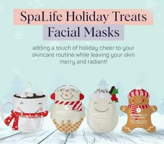Holiday Face Mask Sheet