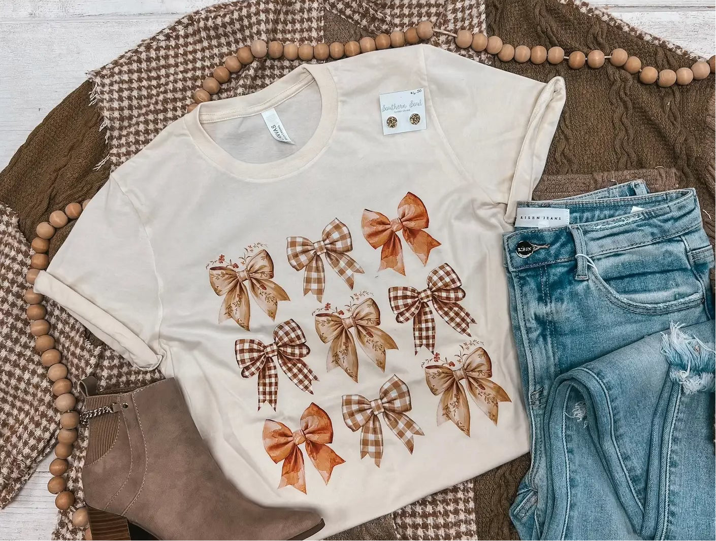 Fall Bows Graphic Tee