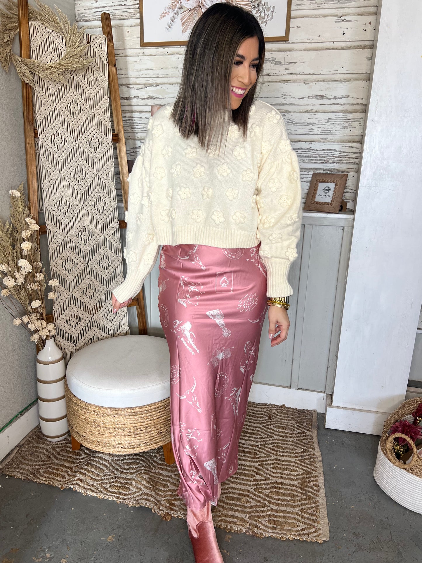 Dixie Western Vintage Skirt