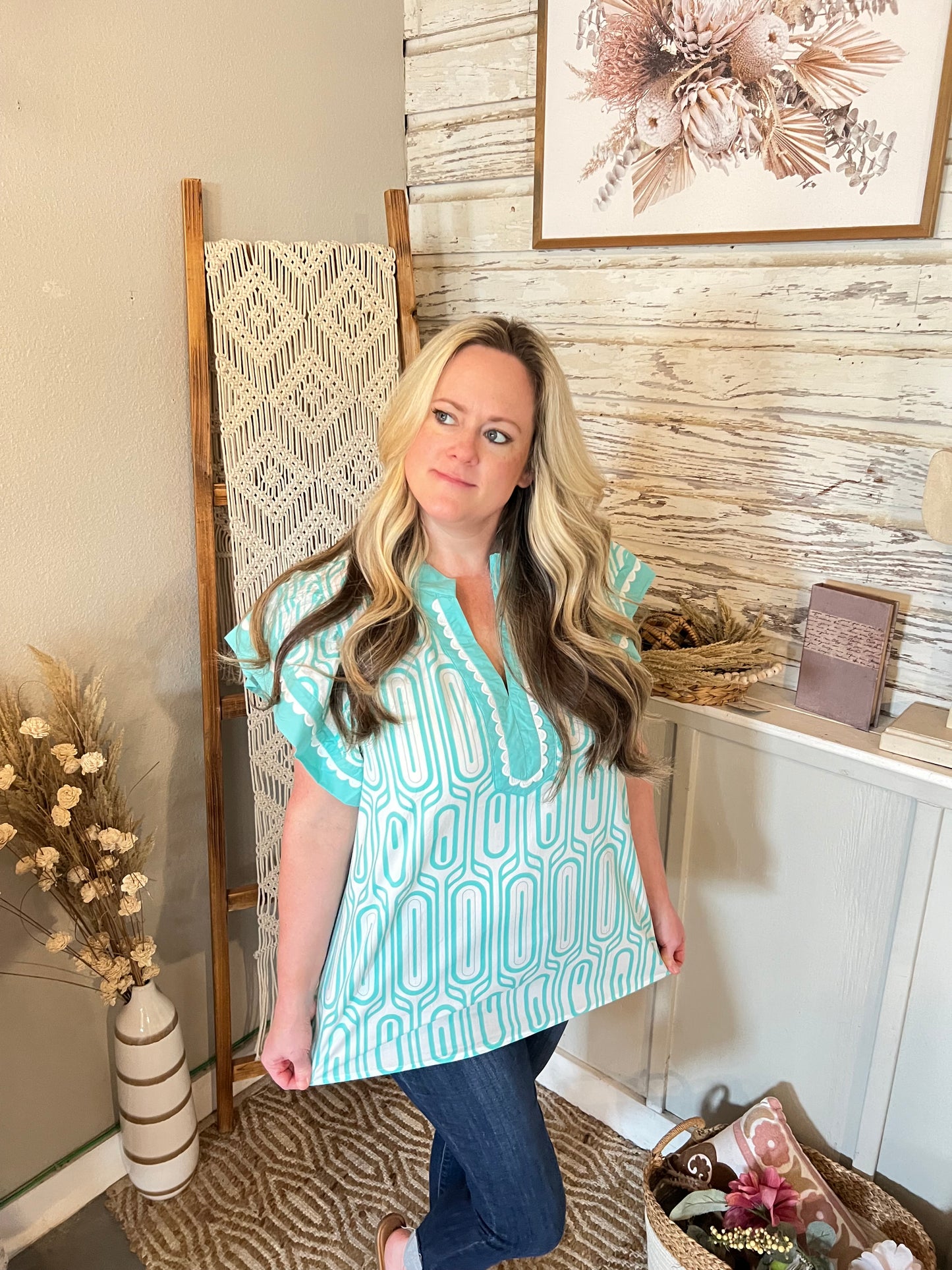 Kenzie Jo Curvy Top
