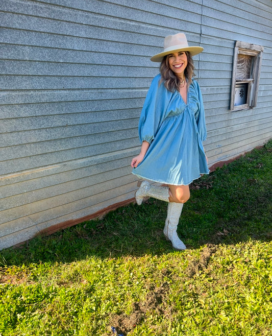 Lindsey Denim Dress