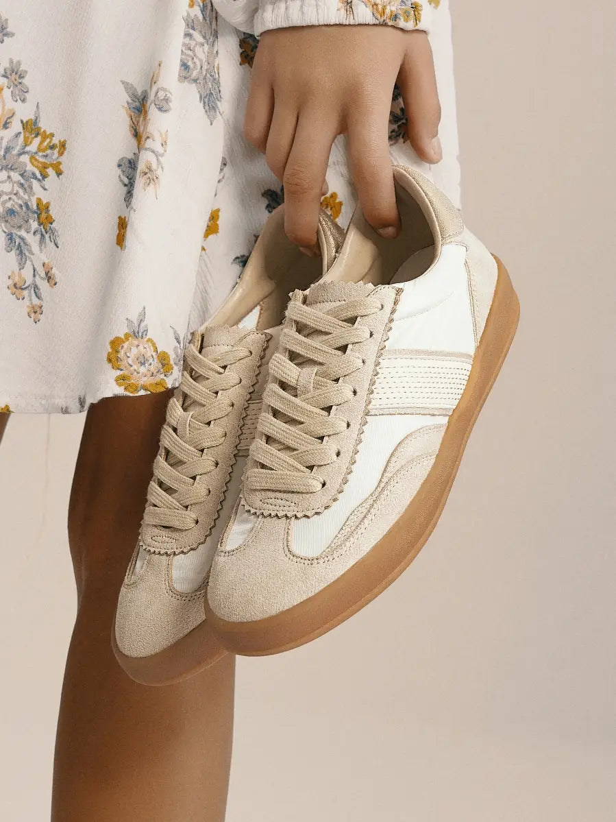 White Detailed Sneaker