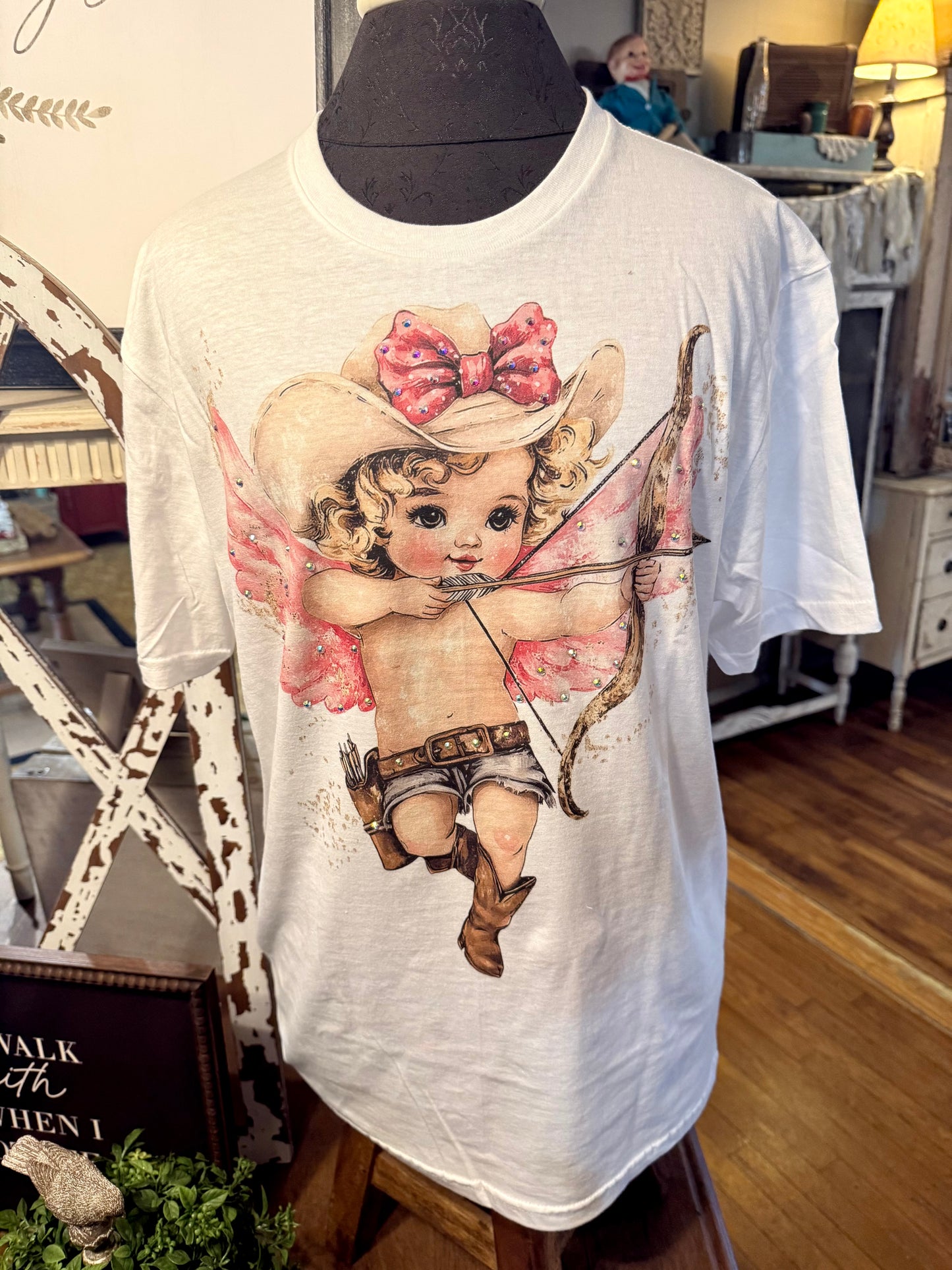 Cowgirl Cupid Tee