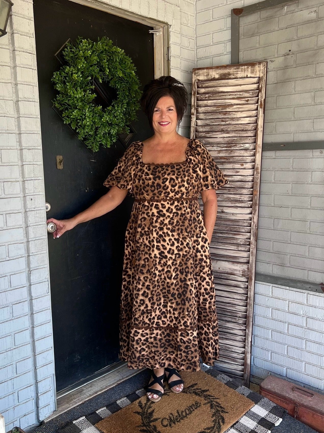 Leopard Maxi Dress