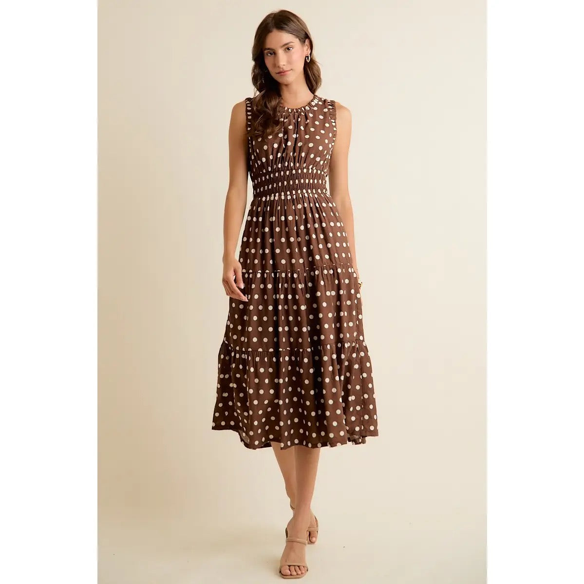 Charlie Sleeveless Midi Dress
