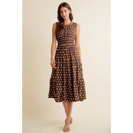 Charlie Sleeveless Midi Dress