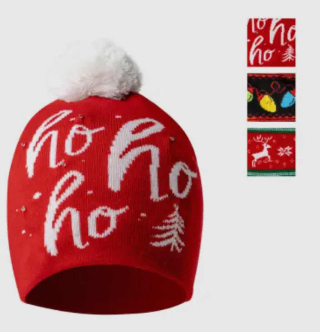 Christmas Light Up Beanie