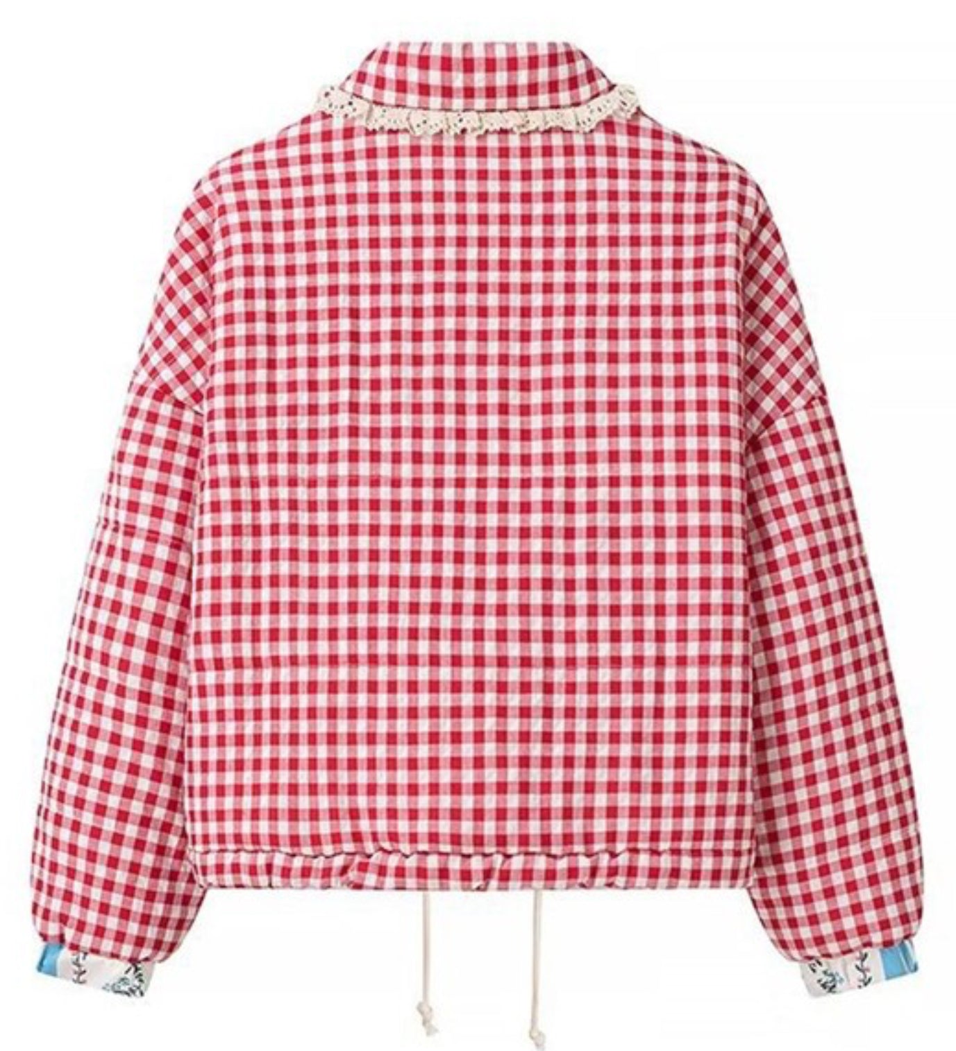 Elise Gingham Coat