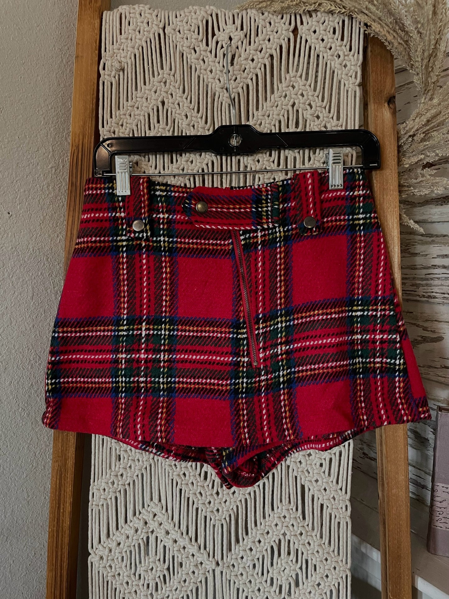 Reign’s Plaid Mini Skort