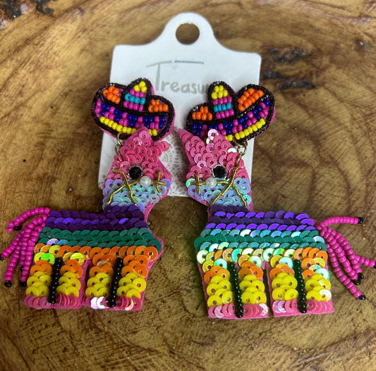 Sequin Piñata Earrings