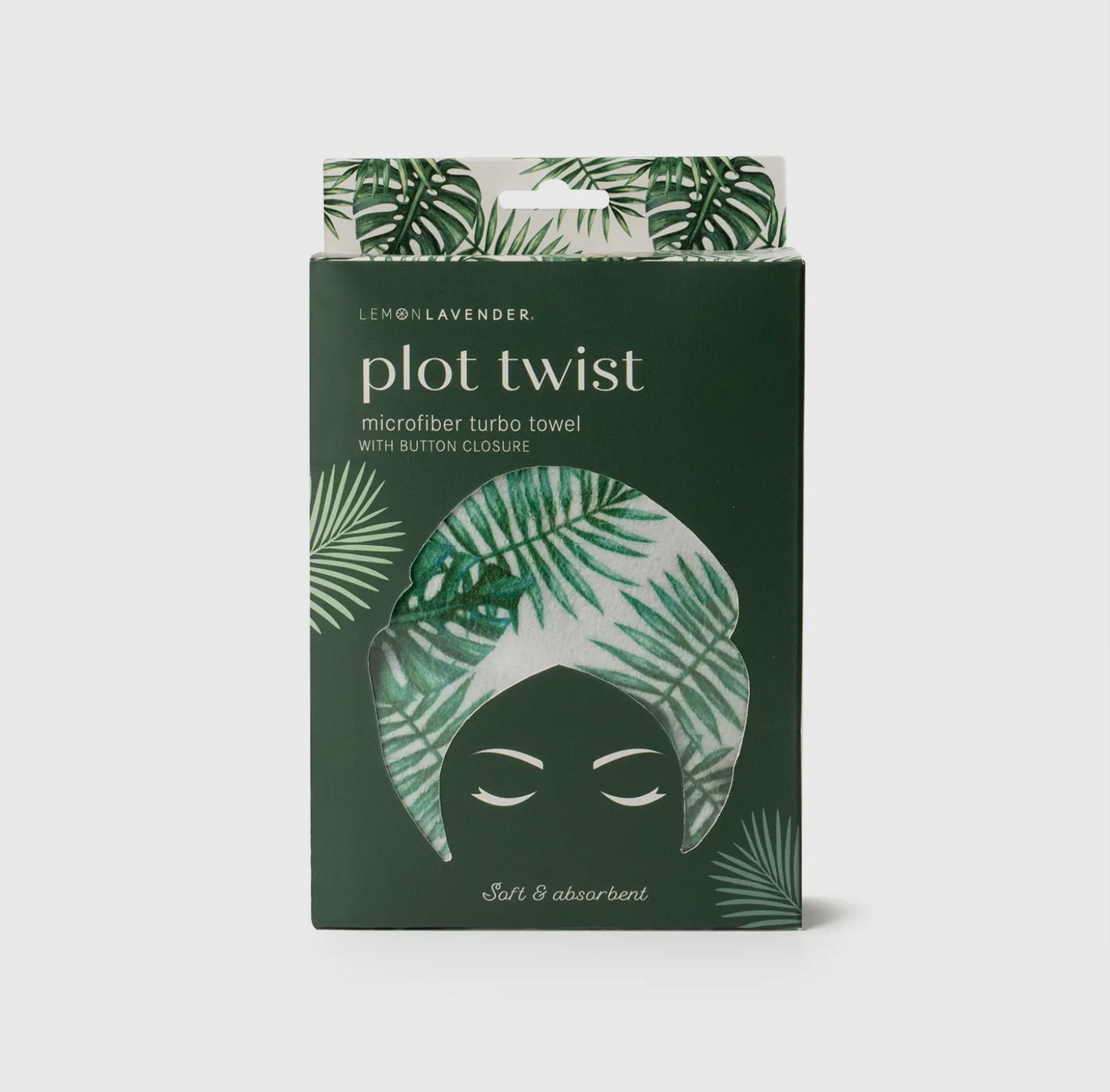 Lemon Lavender Turbo Twist Towel