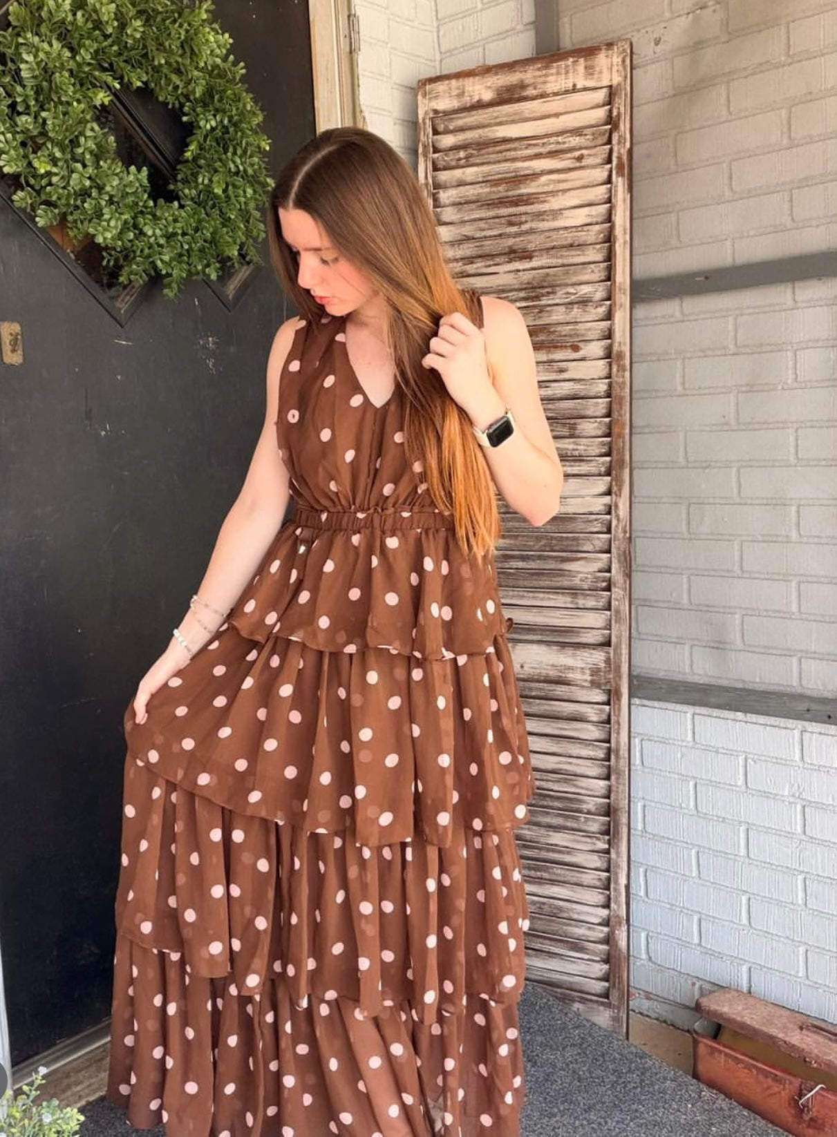 Hannah Polka Dot Dress