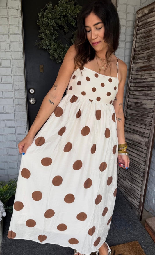Cordelia Polka Dot Dress