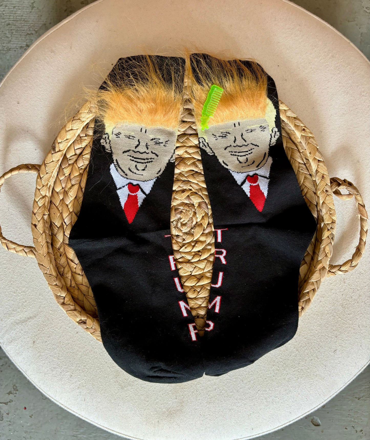 Trump Hair Socks