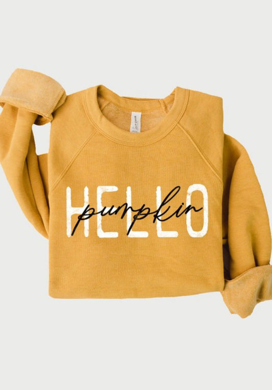 Hello Pumpkin Sweatshirt