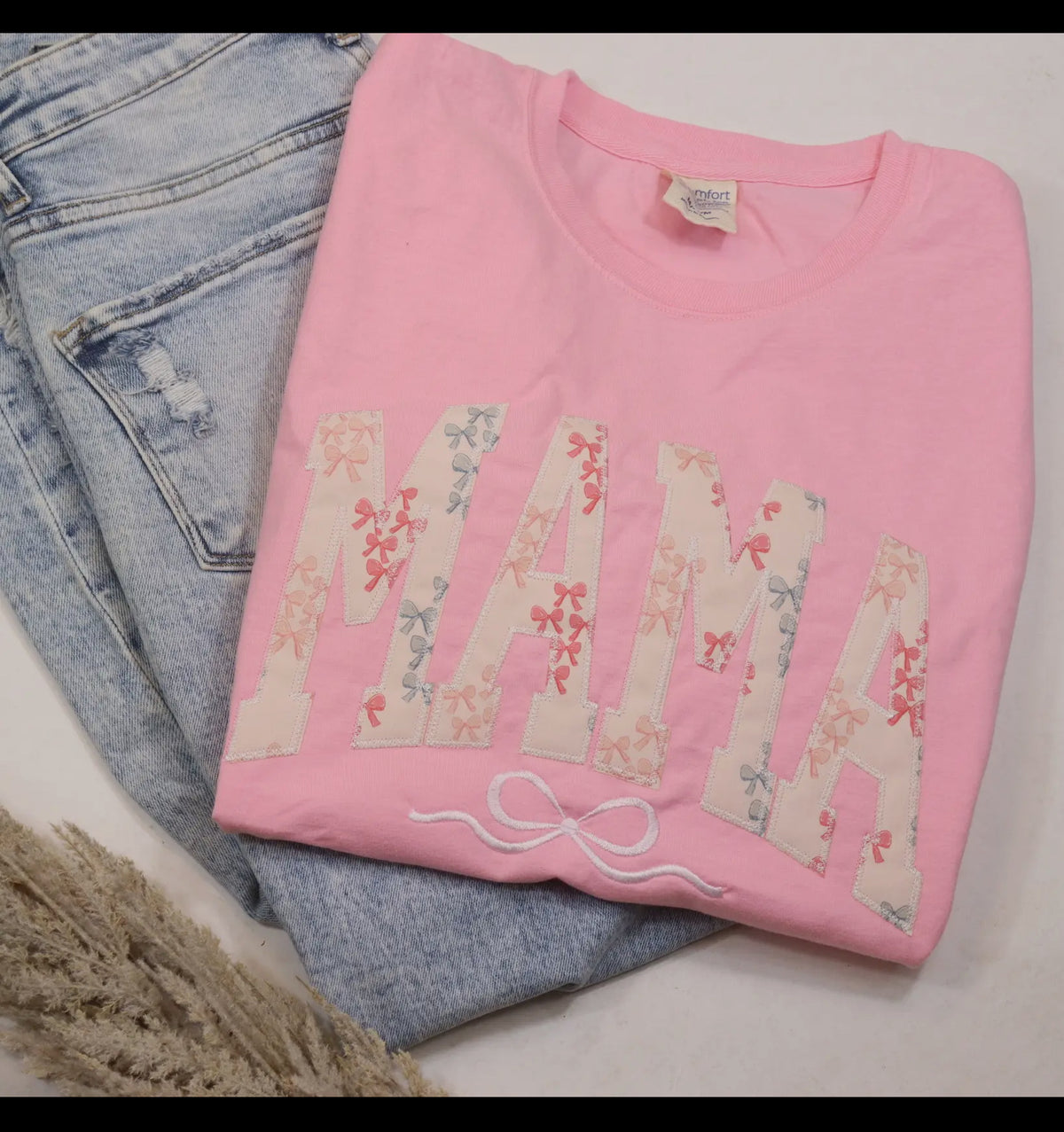 Mama Patchwork Tee