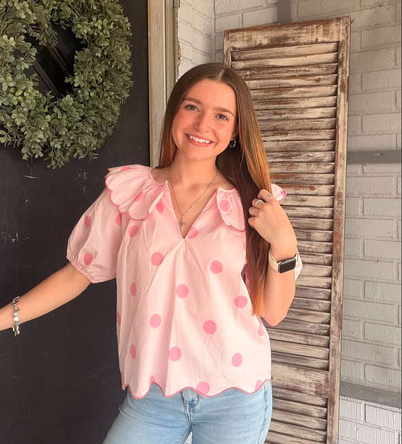 Darling Dot Top