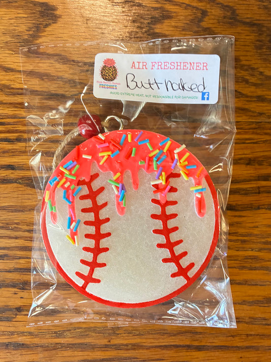 Sprinkle Baseball Freshie