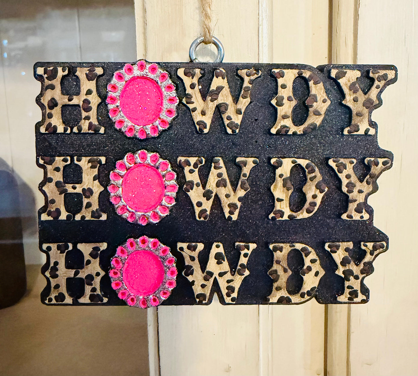 Leopard Print Howdy Freshie