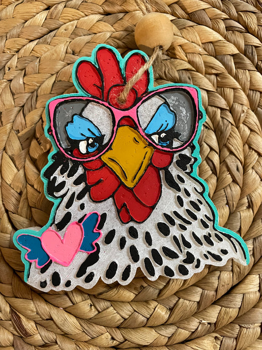 Judgy Chicken Freshie