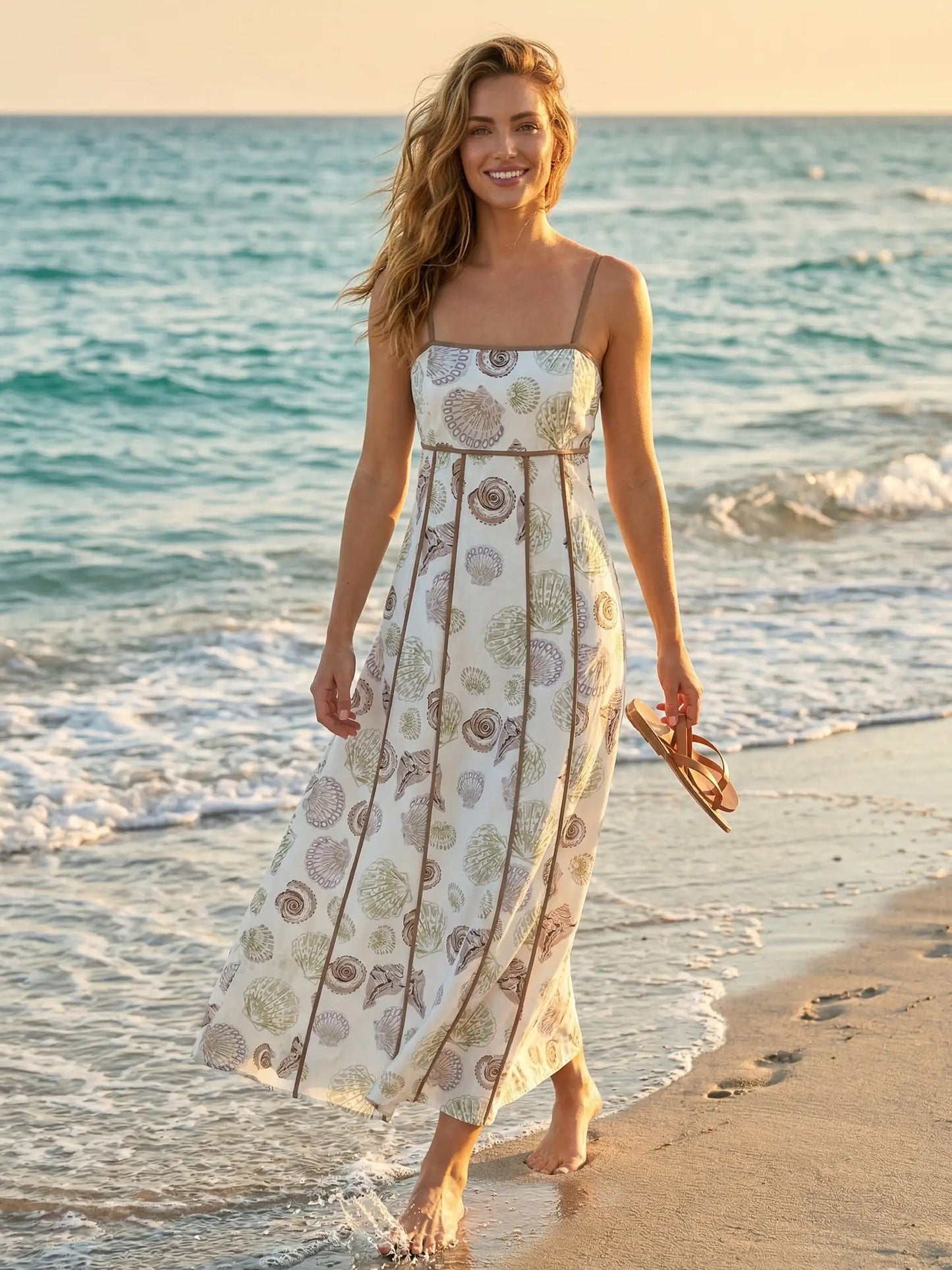 Ariel Seashell Coastal Dress