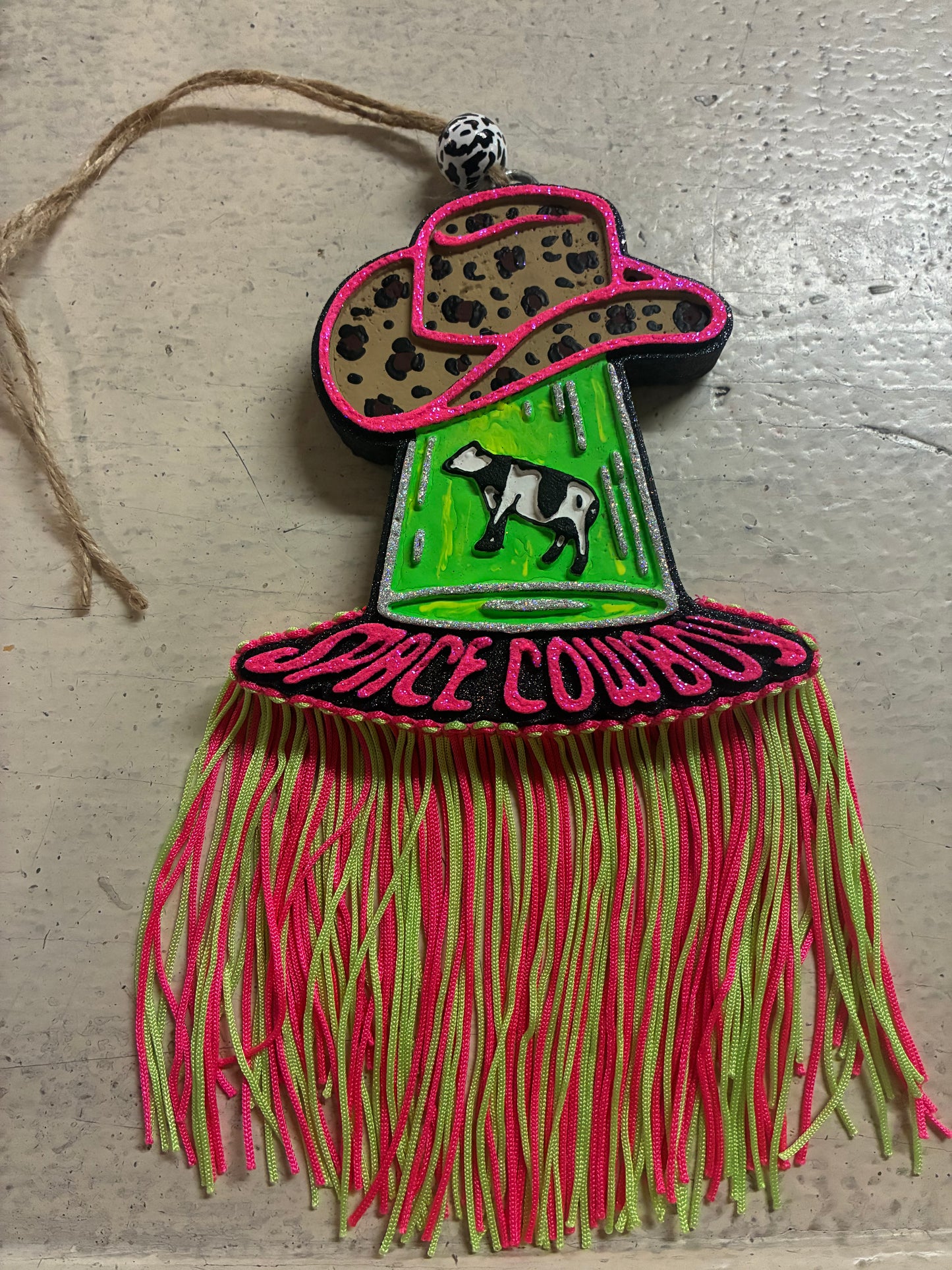 Space Cowboy UFO Freshie