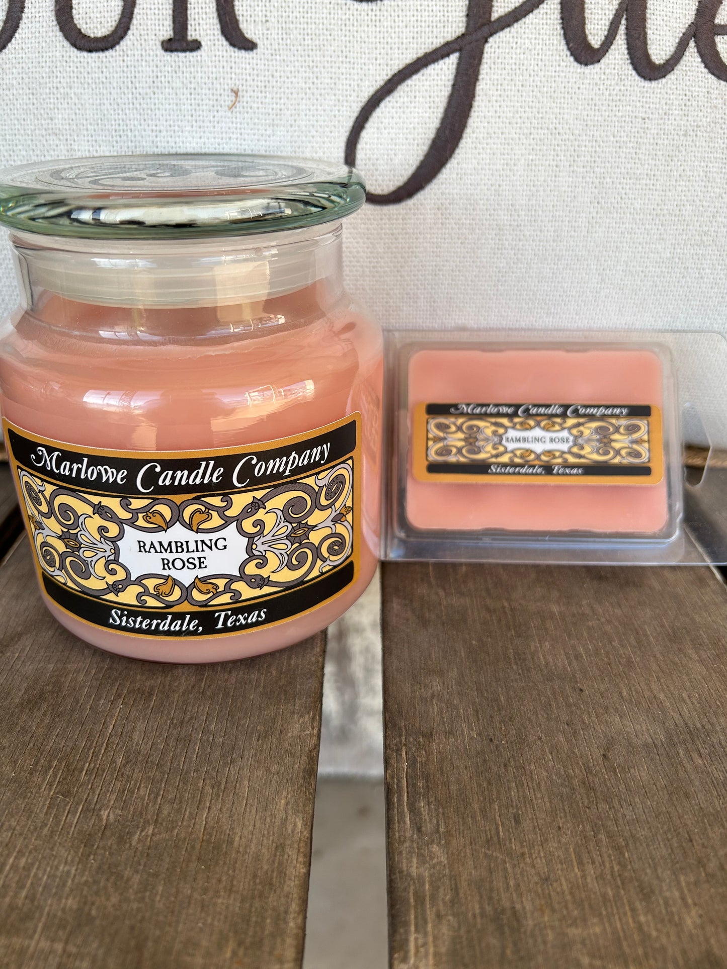 Rambling Rose Candle