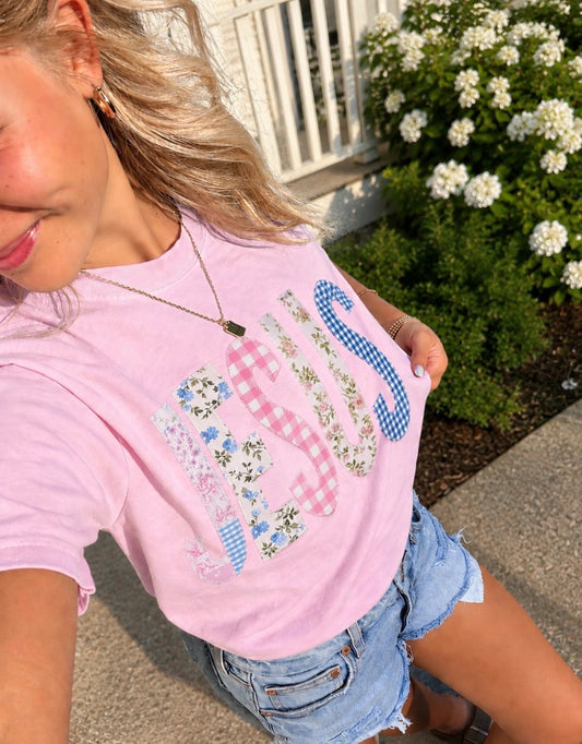 Blush Jesus Tee