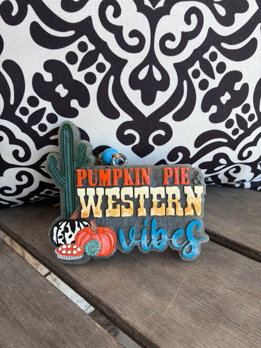 Pumpkin pie western vibes