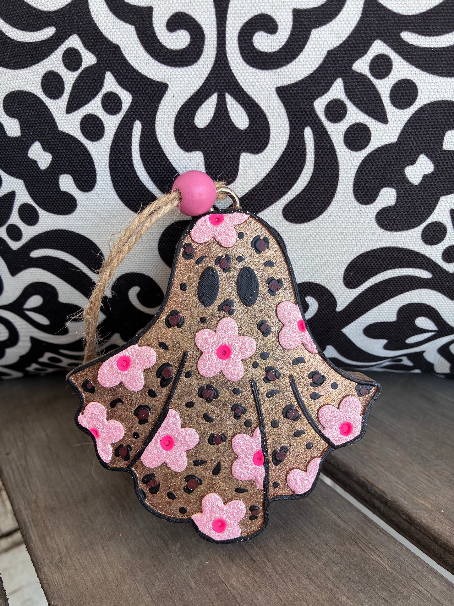 Floral Cheetah Ghost Freshie