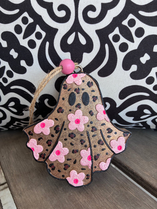 Floral Cheetah Ghost Freshie