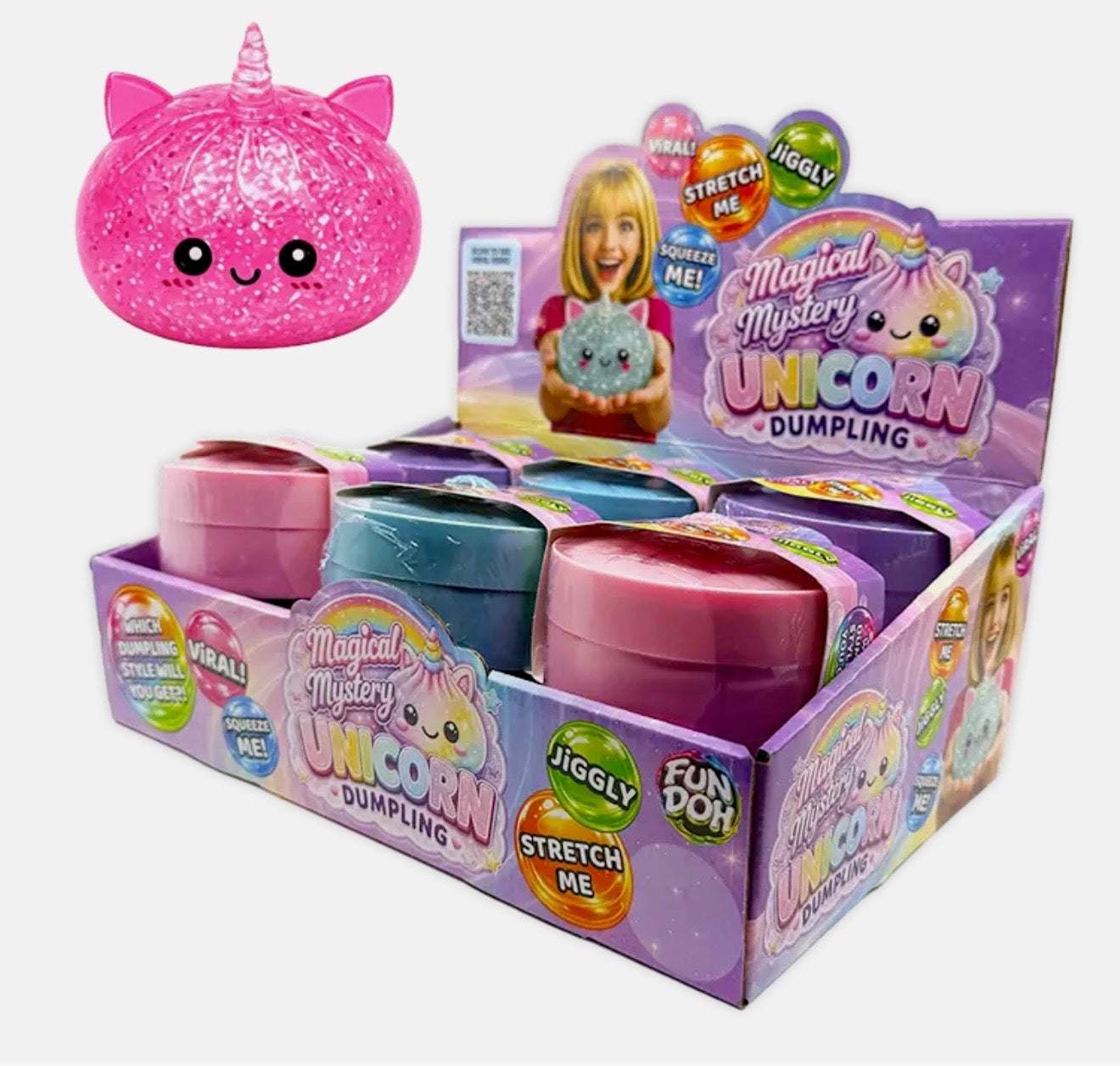 Magical mystery unicorn dumpling