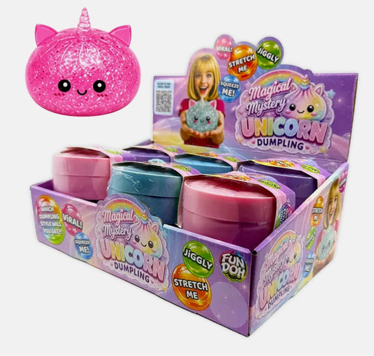 Magical mystery unicorn dumpling