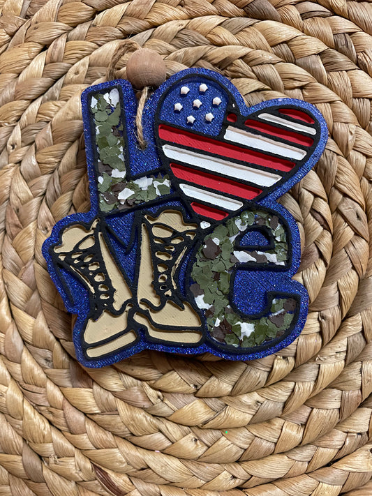 Love Americas Soldiers Freshie