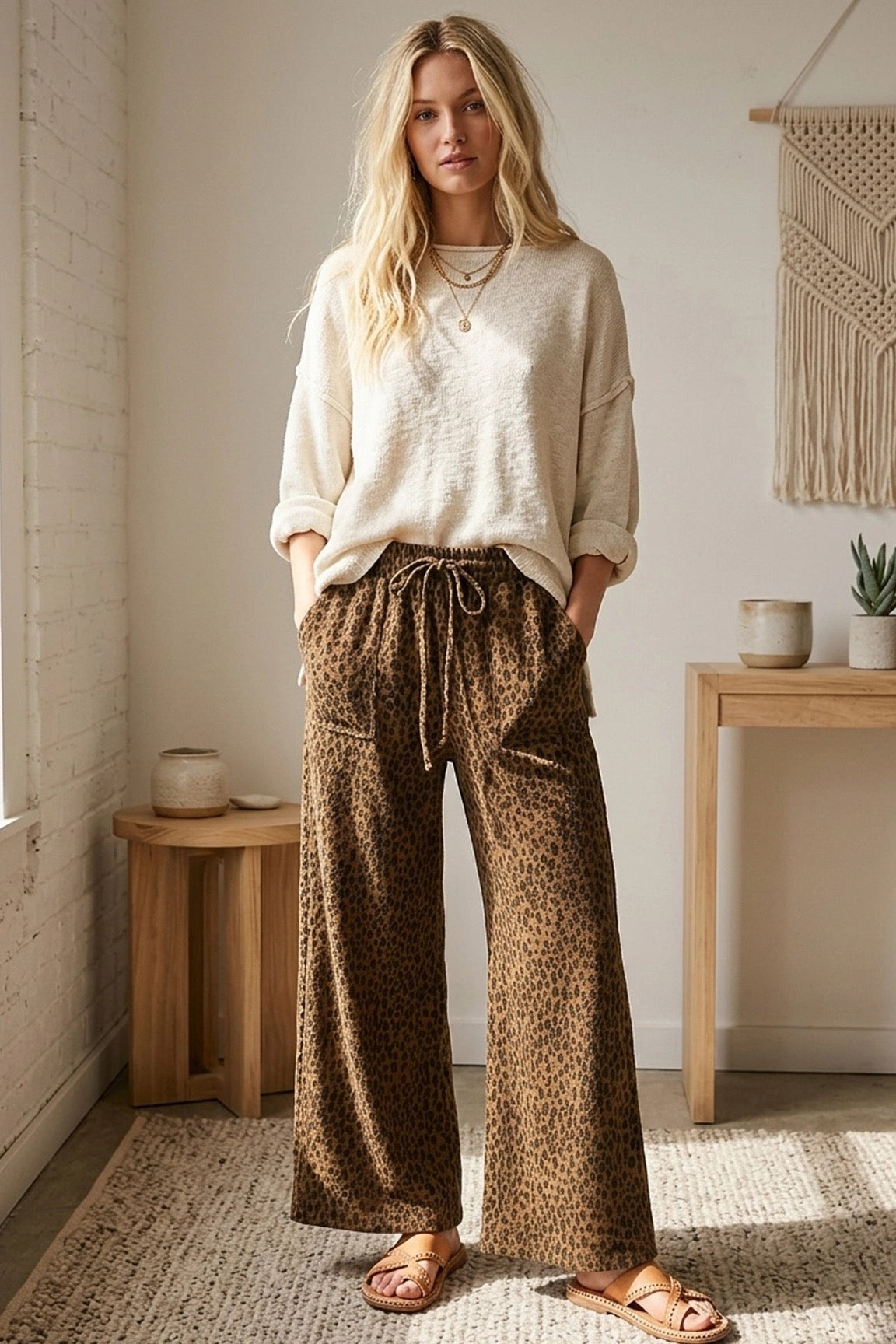 Destiny Leopard Pants