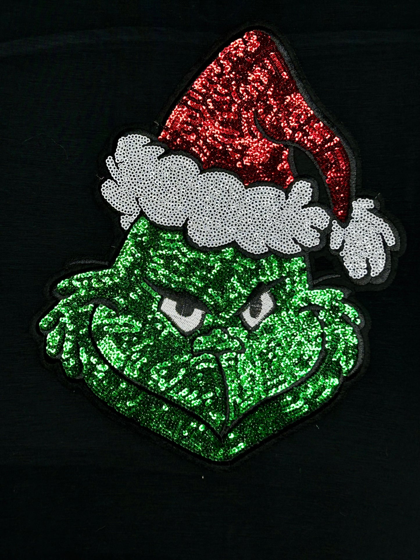 Sequin Grinch Sweatshirt