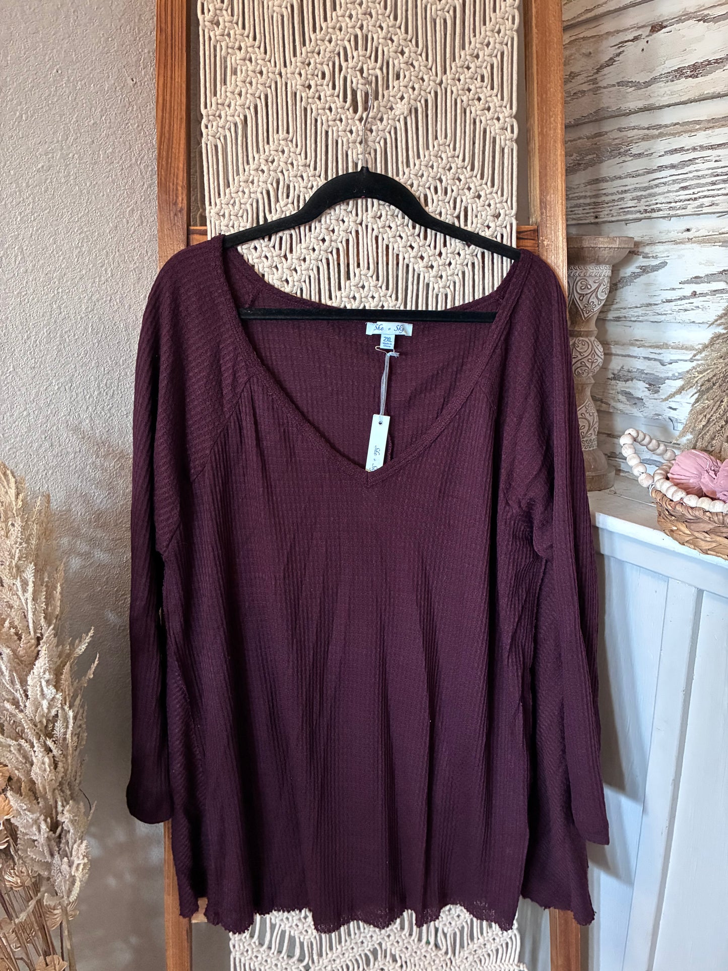 Becca Curvy Long Sleeve