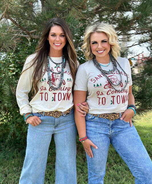 Santa Claus is Coming to Town Long Sleeve