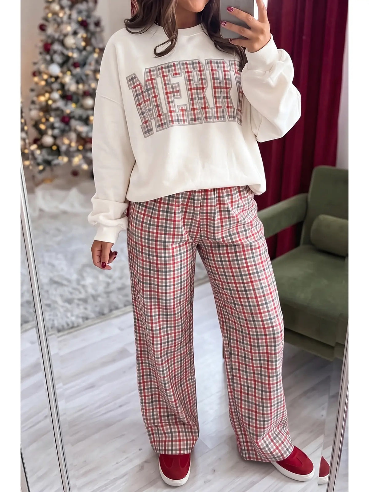 Merry Plaid Set