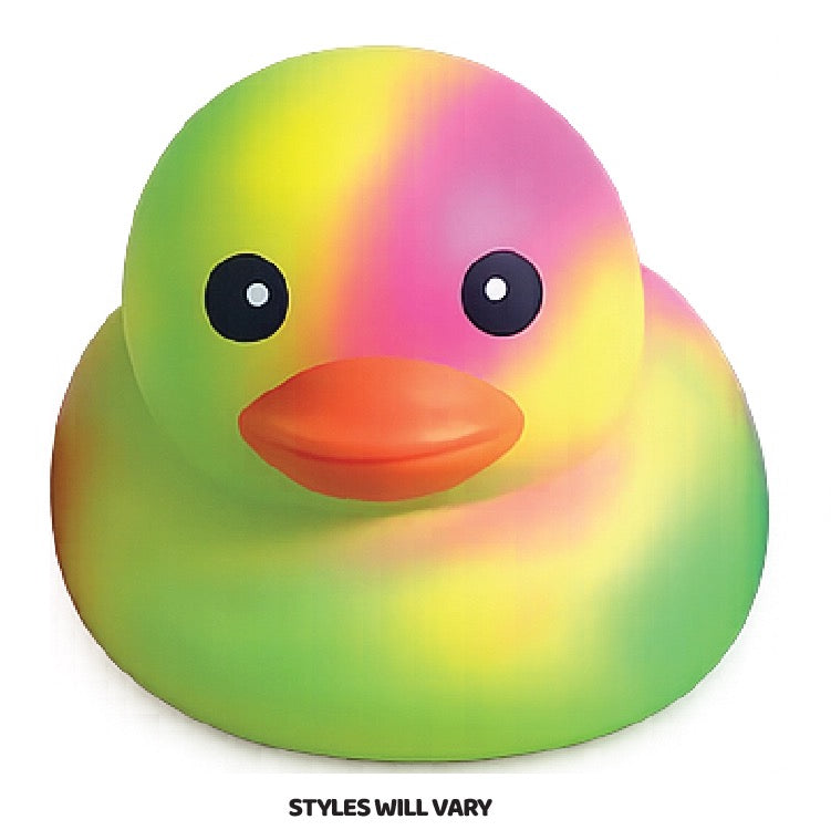 Mega Tie Dye Duck Squishy