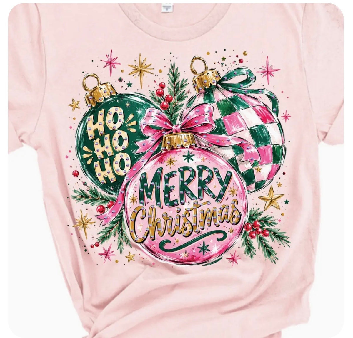 Ornaments Rhinestone Tee