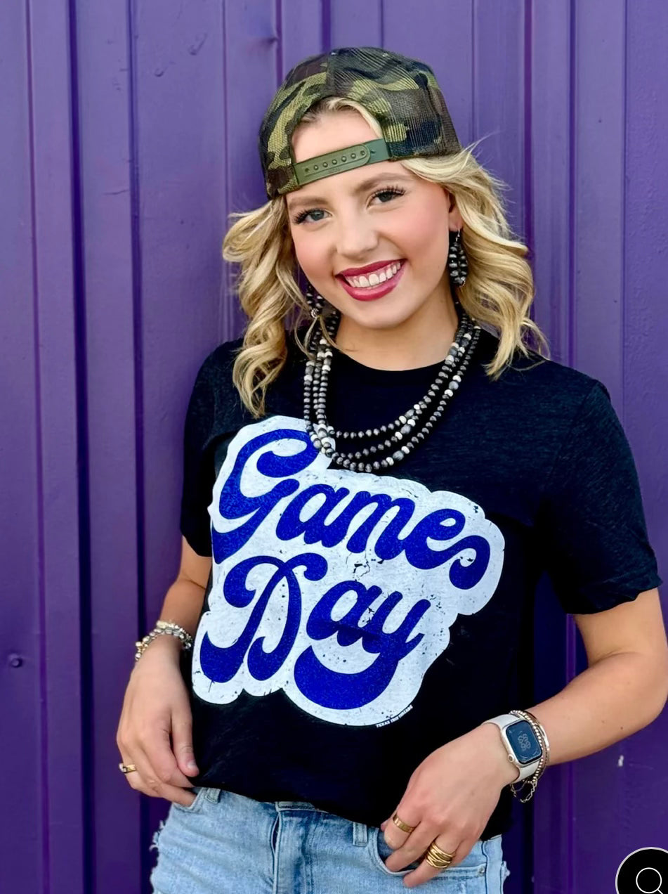 Game Day Glitter Tee