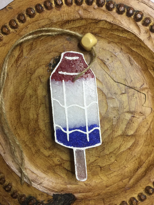 Red, White & Blue Popsicle Freshie