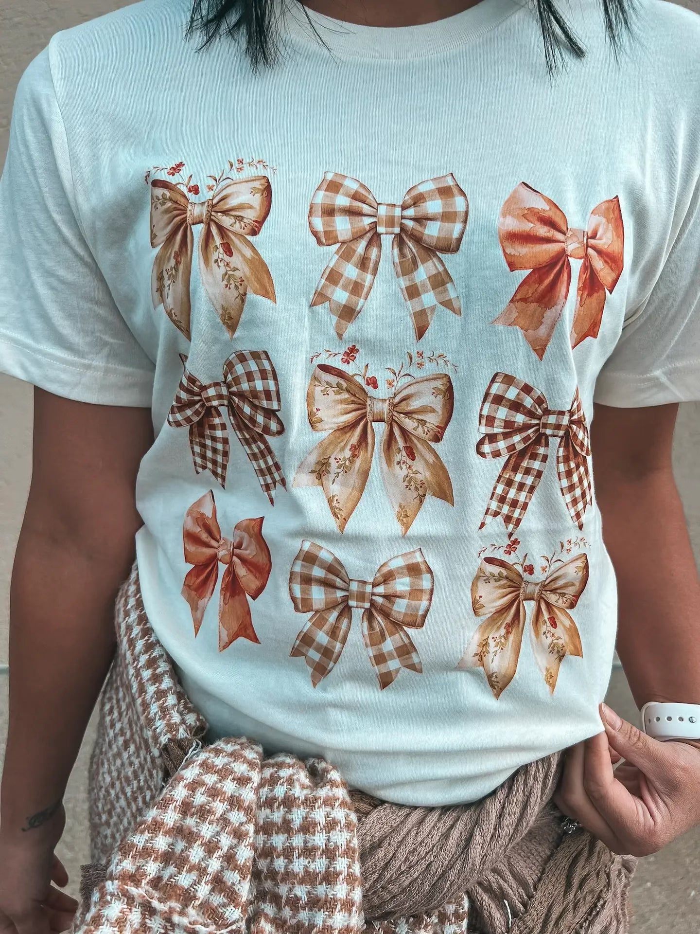 Fall Bows Graphic Tee