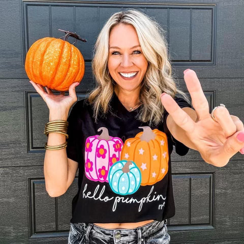 Hello Pumpkin Graphic Tee