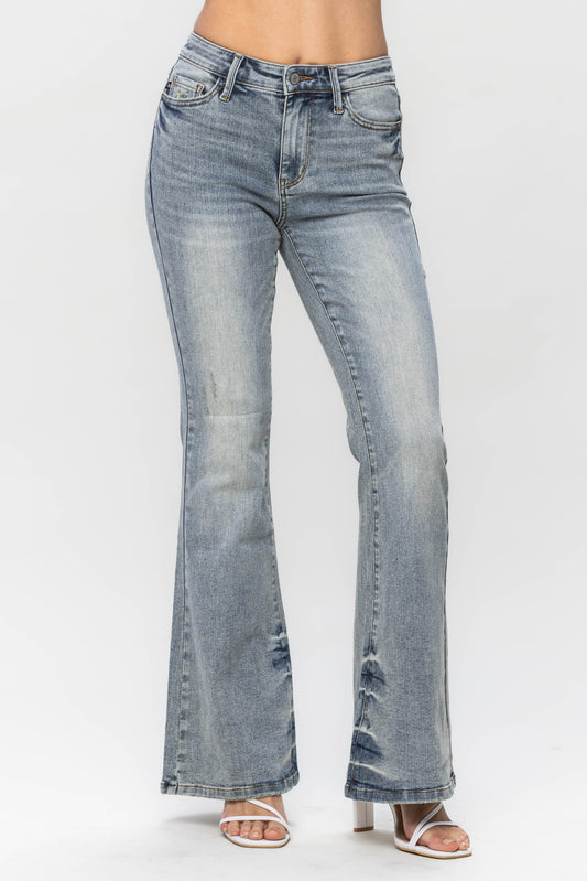 Judy Blue Bailey Curvy Flare Jeans