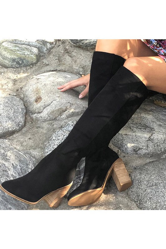 Nicole Knee High Boots