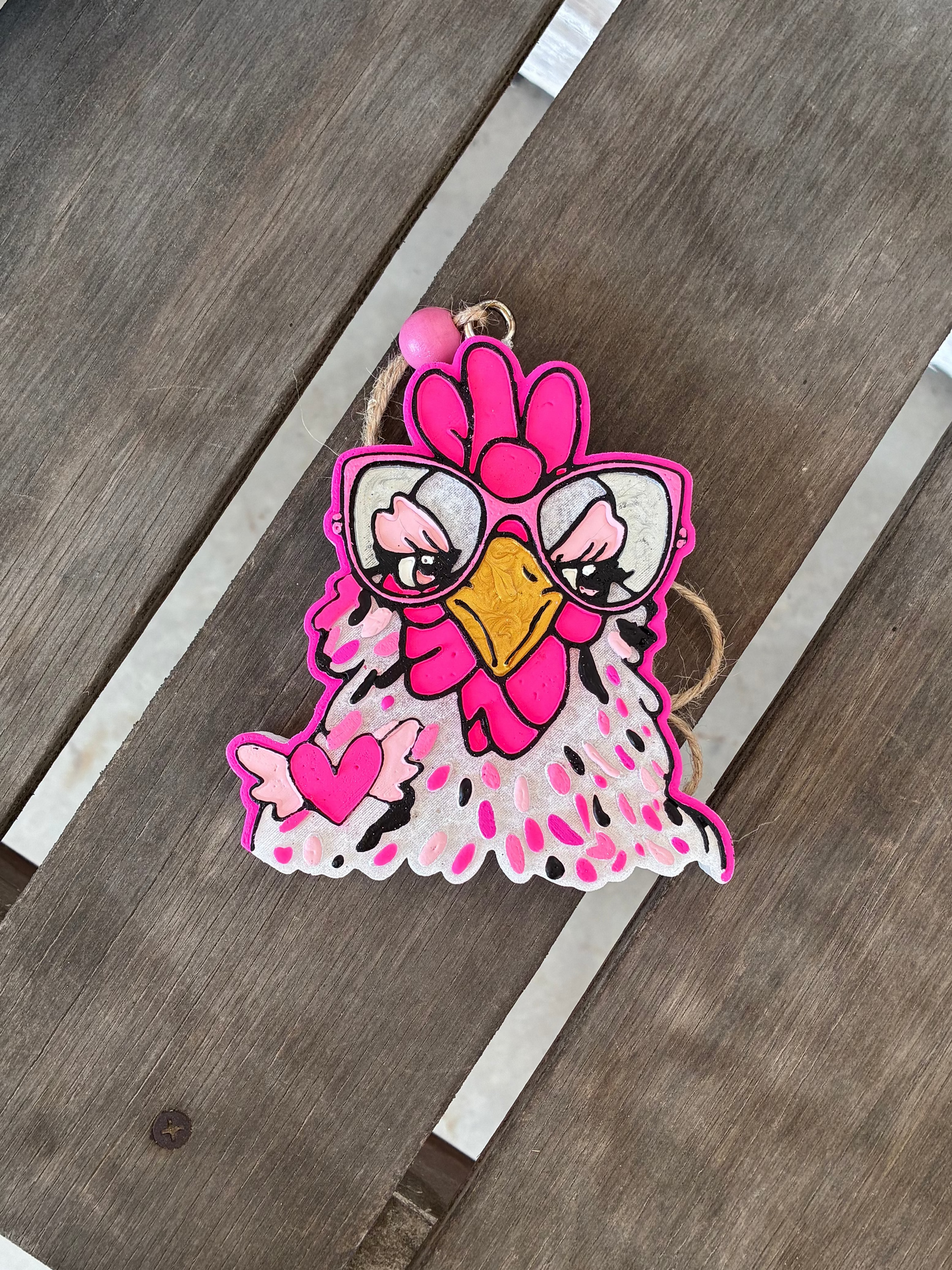 Sassy Chicken Freshie